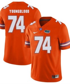 Florida Gators Orange Jack Youngblood Football Player Performance Jersey