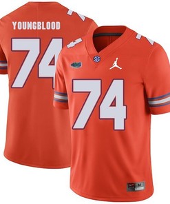 Florida Gators Orange Jack Youngblood Jordan Brand Football Jersey