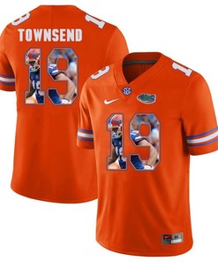 Florida Gators Orange Johnny Townsend College Football Portrait Jersey