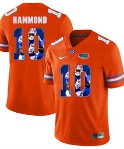 Florida Gators Orange Josh Hammond College Football Portrait Jersey