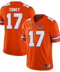 Florida Gators Orange Kadarius Toney Football Player Performance Jersey