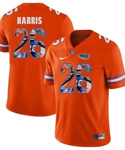 Florida Gators Orange Marcell Harris College Football Portrait Jersey