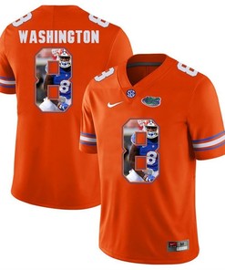 Florida Gators Orange Nick Washington College Football Portrait Jersey