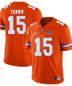Florida Gators Orange Tim Tebow Football Player Performance Jersey