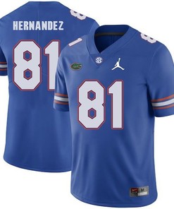Florida Gators Royal Aaron Hernandez Jordan Brand Football Jersey