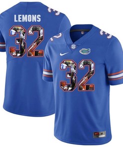 Florida Gators Royal Adarius Lemons College Football Portrait Jersey