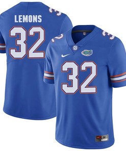 Florida Gators Royal Blue Adarius Lemons Football Player Performance Jersey