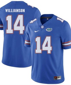 Florida Gators Royal Blue Chris Williamson Football Player Performance Jersey