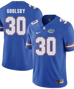 Florida Gators Royal Blue DeAndre Goolsby Football Player Performance Jersey