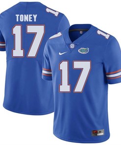 Florida Gators Royal Blue Kadarius Toney Football Player Performance Jersey