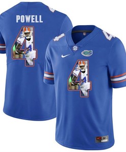 Florida Gators Royal Brandon Powell College Football Portrait Jersey