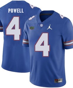 Florida Gators Royal Brandon Powell Jordan Brand Football Jersey