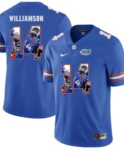 Florida Gators Royal Chris Williamson College Football Portrait Jersey