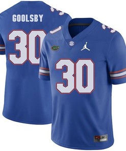 Florida Gators Royal DeAndre Goolsby Jordan Brand Football Jersey