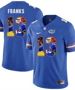 Florida Gators Royal Feleipe Franks College Football Portrait Jersey