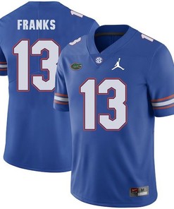 Florida Gators Royal Feleipe Franks Jordan Brand Football Jersey