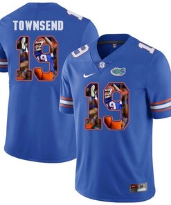 Florida Gators Royal Johnny Townsend College Football Portrait Jersey