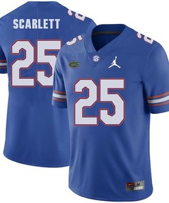 Florida Gators Royal Jordan Scarlett Jordan Brand Football Jersey