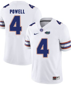 Florida Gators White Brandon Powell Football Player Performance Jersey