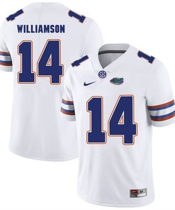 Florida Gators White Chris Williamson Football Player Performance Jersey