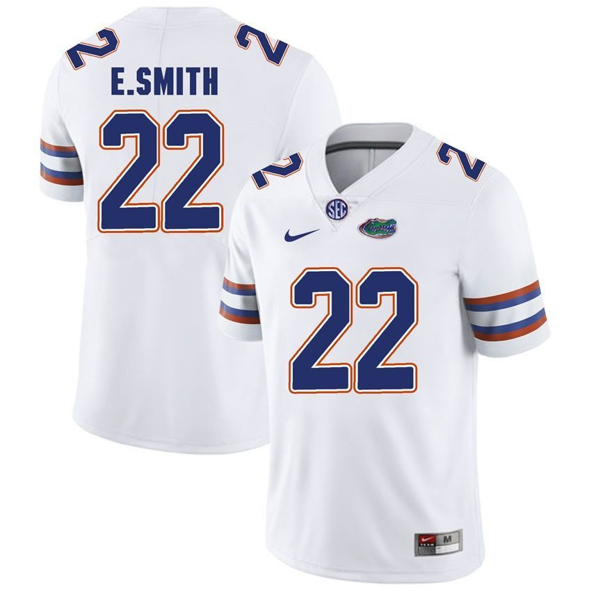 Florida Gators White Emmitt Smith Football Player Performance Jersey
