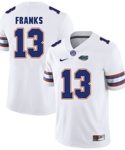 Florida Gators White Feleipe Franks Football Player Performance Jersey