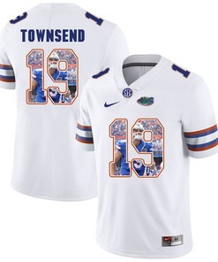 Florida Gators White Johnny Townsend College Football Portrait Jersey