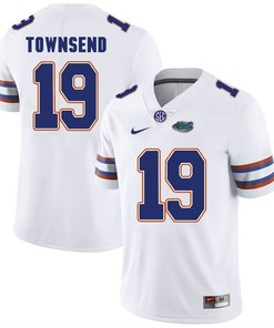 Florida Gators White Johnny Townsend Football Player Performance Jersey
