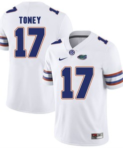 Florida Gators White Kadarius Toney Football Player Performance Jersey