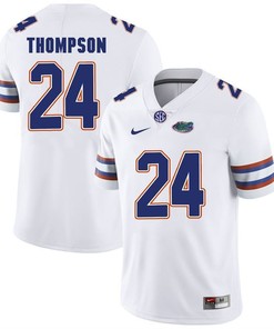 Florida Gators White Mark Thompson Football Player Performance Jersey