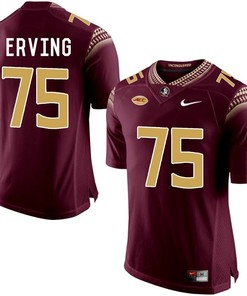 Florida State Seminoles Garnet Cameron Erving College Basketball Jersey