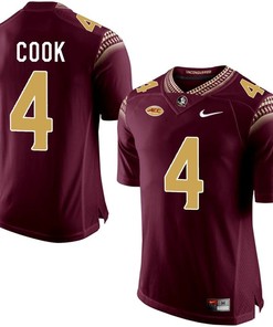 Florida State Seminoles Garnet Dalvin Cook College Basketball Jersey