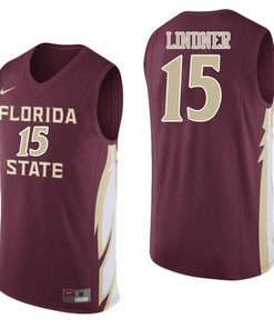 Florida State Seminoles Garnet Justin Lindner College College Basketball Jersey