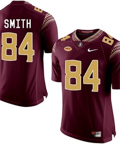 Florida State Seminoles Garnet Rodney Smith College Basketball Jersey