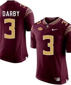 Florida State Seminoles Garnet Ronald Darby College Basketball Jersey