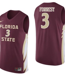 Florida State Seminoles Garnet Trent Forrest College College Basketball Jersey