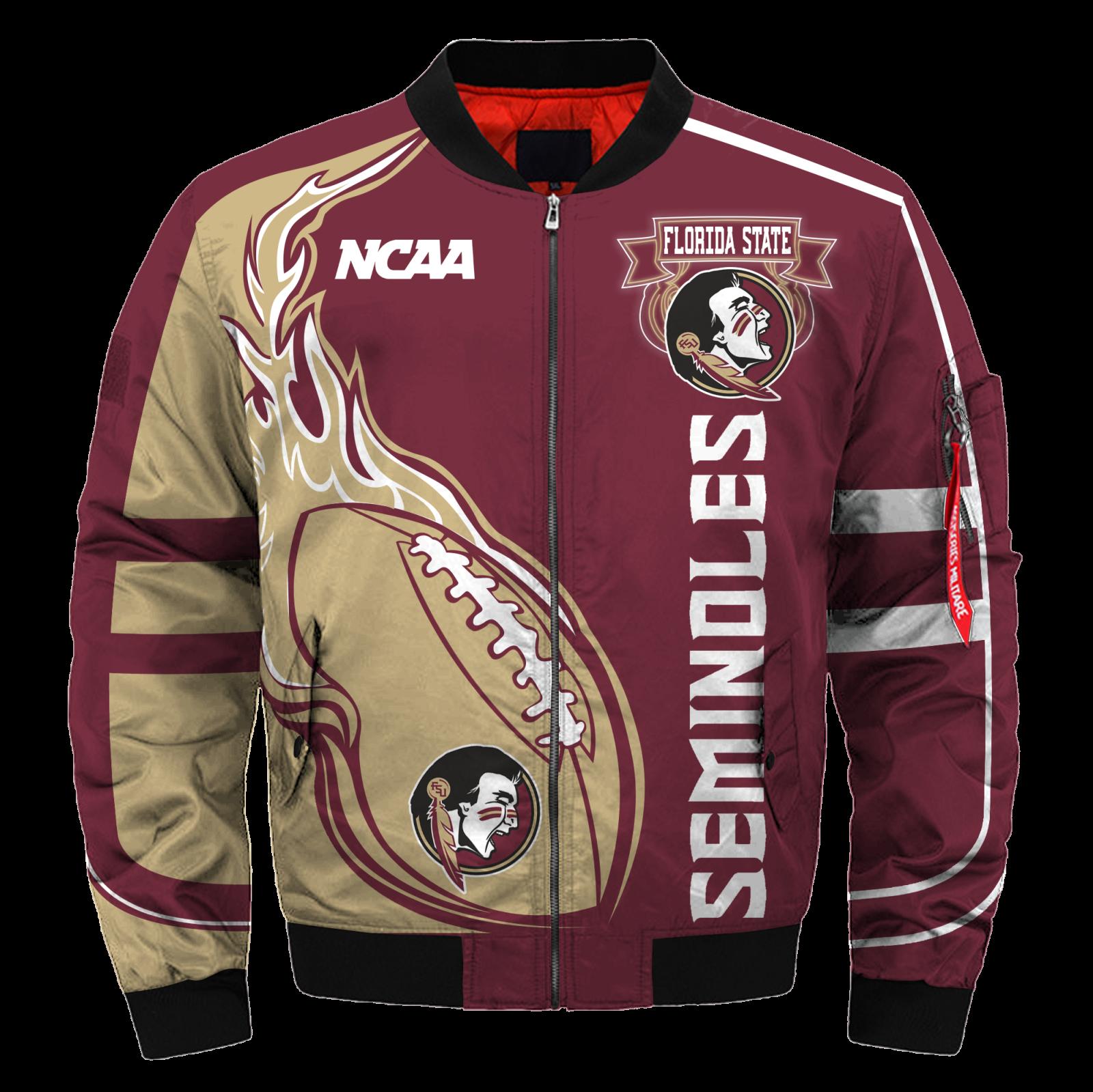 Florida State Seminoles Men's Jacket Fire Ball