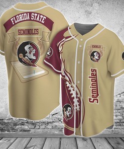Florida State Seminoles NCAA Baseball Jersey Shirt Classic