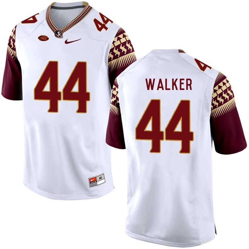 Florida State Seminoles White DeMarcus Walker College Basketball Jersey