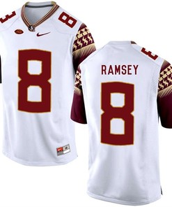 Florida State Seminoles White Jalen Ramsey College Basketball Jersey