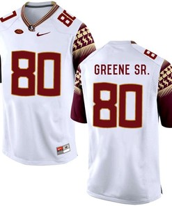 Florida State Seminoles White Rashad Greene Sr. College Basketball Jersey