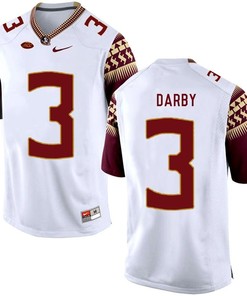 Florida State Seminoles White Ronald Darby College Basketball Jersey