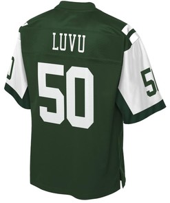 Frankie Luvu New York Jets Nfl Pro Line Youth Player Jersey - Green
