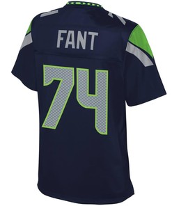 George Fant Seattle Seahawks Nfl Pro Line Womens Player Jersey - College Navy