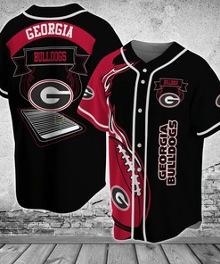 Georgia Bulldogs NCAA Baseball Jersey Shirt Classic