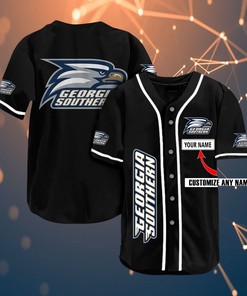 Georgia Southern Eagles Personalized Name Fans Team Ncaa 3d Customization Gifts Baseball Jersey