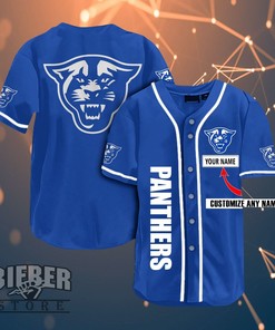 Georgia State Panthers Personalized Name Ncaa Fans Team 3d Customization Gifts Baseball Jersey