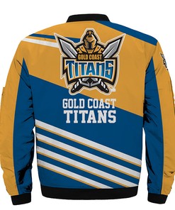 Gold Coast Titans Jacket 3D Full-zip Jackets