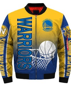 Golden State Warriors Bomber Jacket 3D Full Print