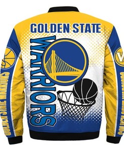 Golden State Warriors Bomber Jacket 3D Full Print